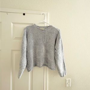 pacsun chenille knit sweater